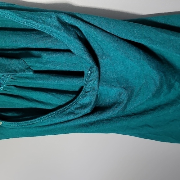 Vintage Y2K Beaded Turqoise Halter Top - Picture 7 of 7